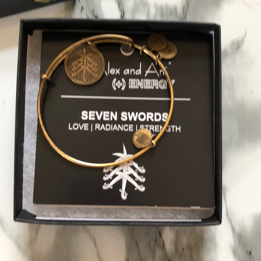 Alex and Ani Seven Swords Bracelet
